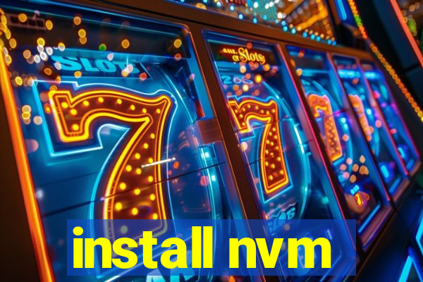 install nvm